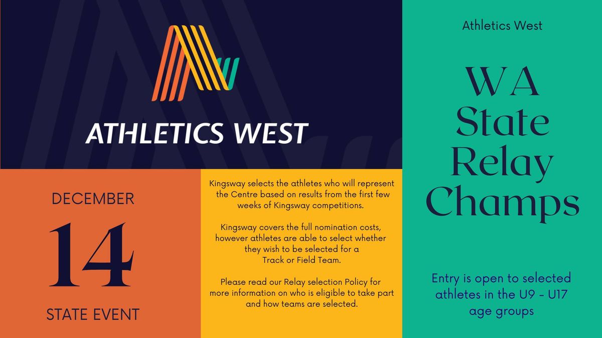 State Event - WA State Relay Championships