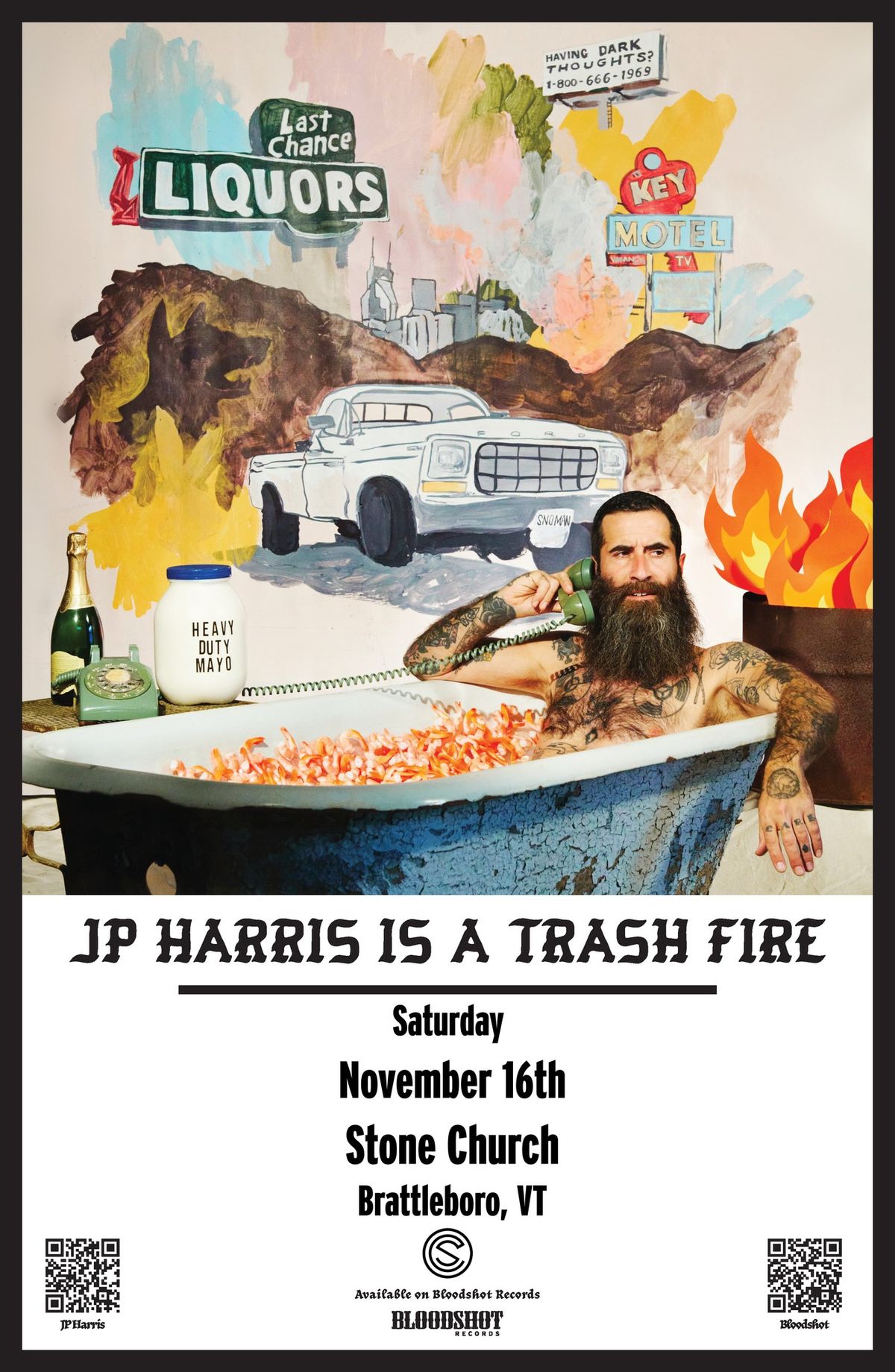 JP Harris (Live at the Stone Church, Brattleboro VT)