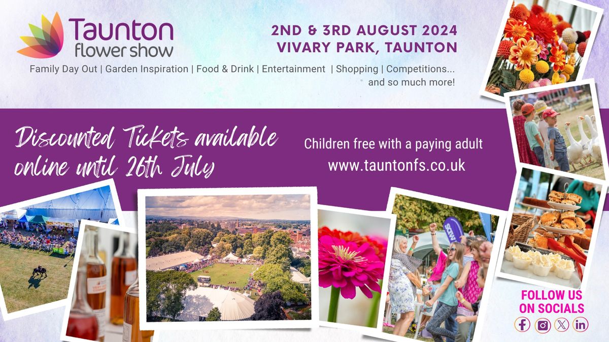 Taunton Flower Show 2024