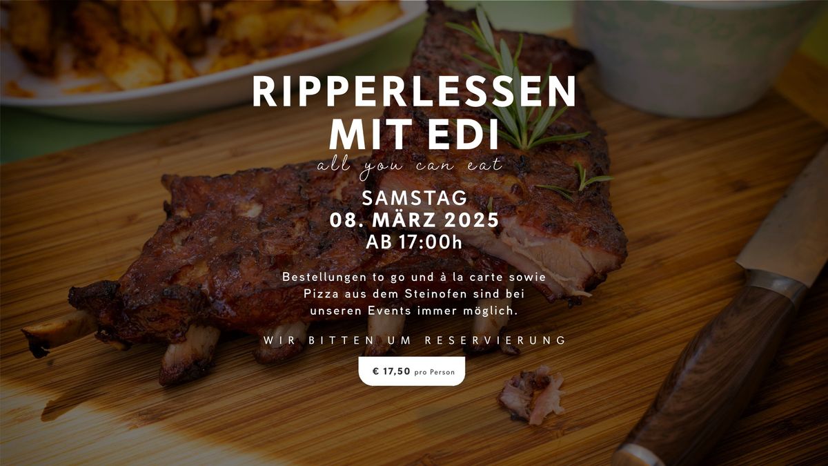 Ripperlessen mit Edi | all you can eat