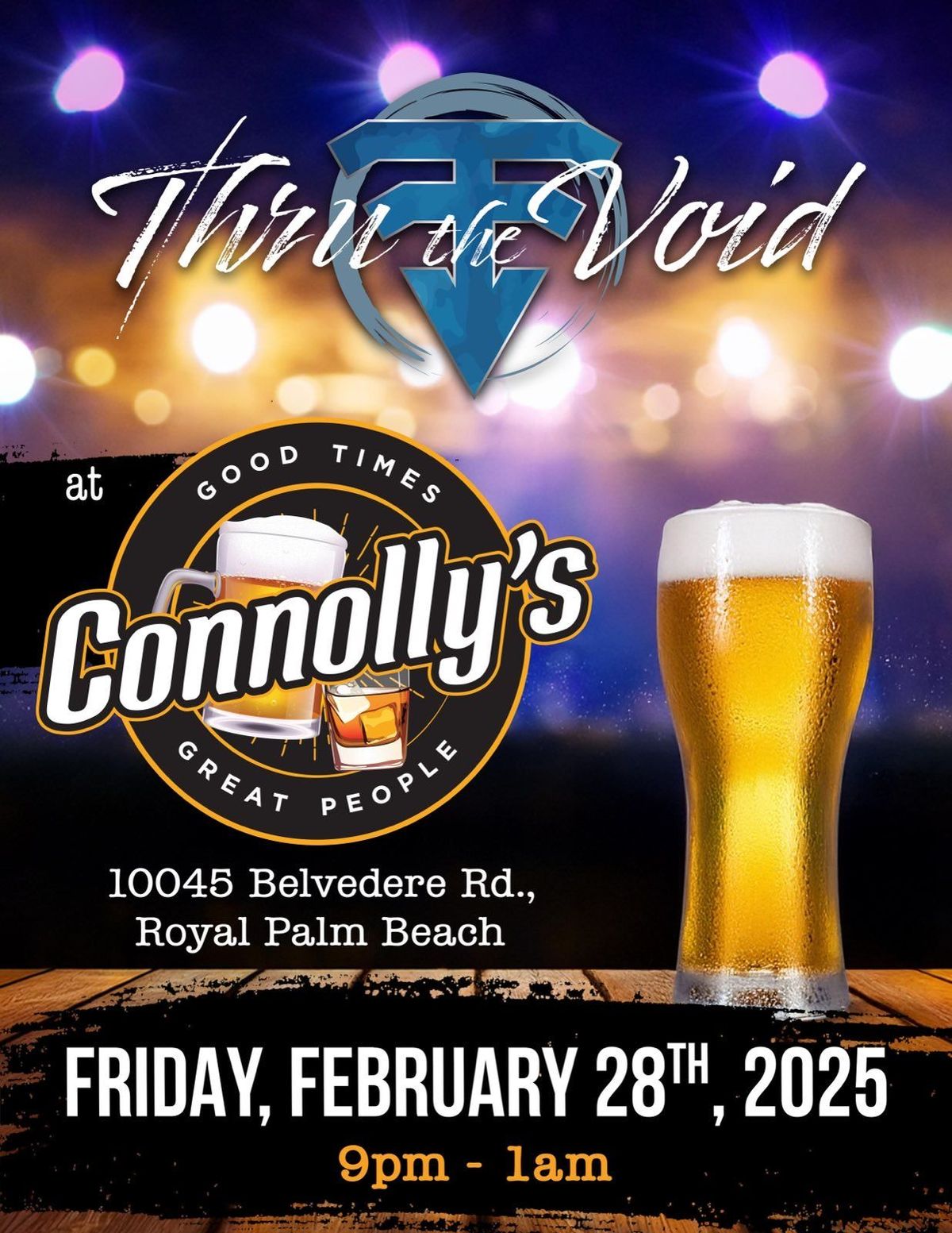 Thru The Void @ Connolly's \ud83e\udd18\ud83d\ude0e