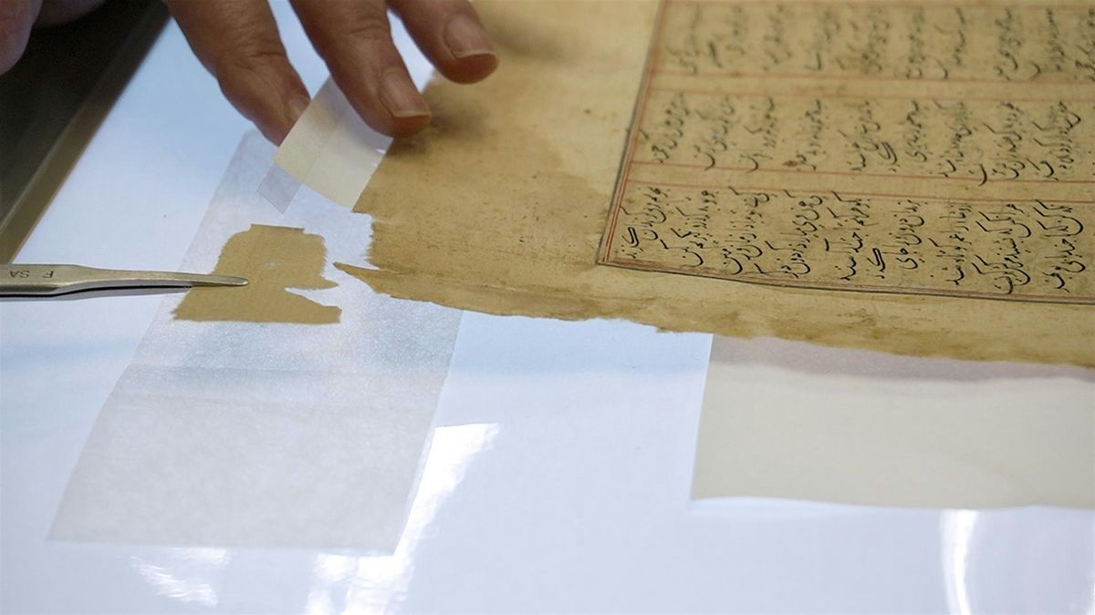 Conservation Cart Talk | Paper Repairs