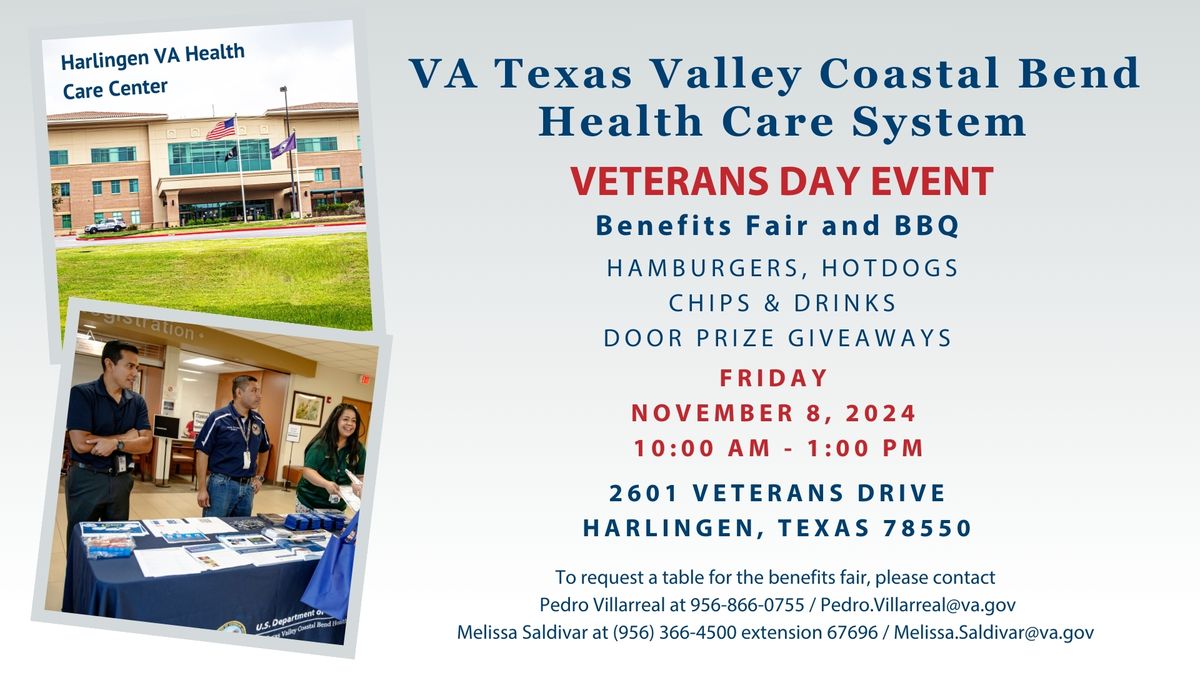 Harlingen VA Health Care Center Veterans Day Event