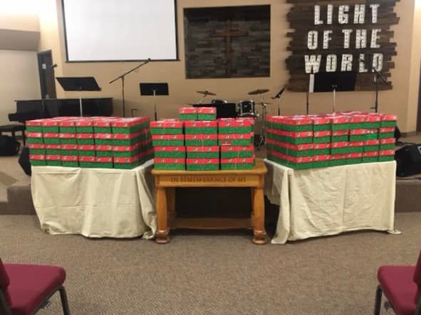 Operation Christmas Child Packing Party