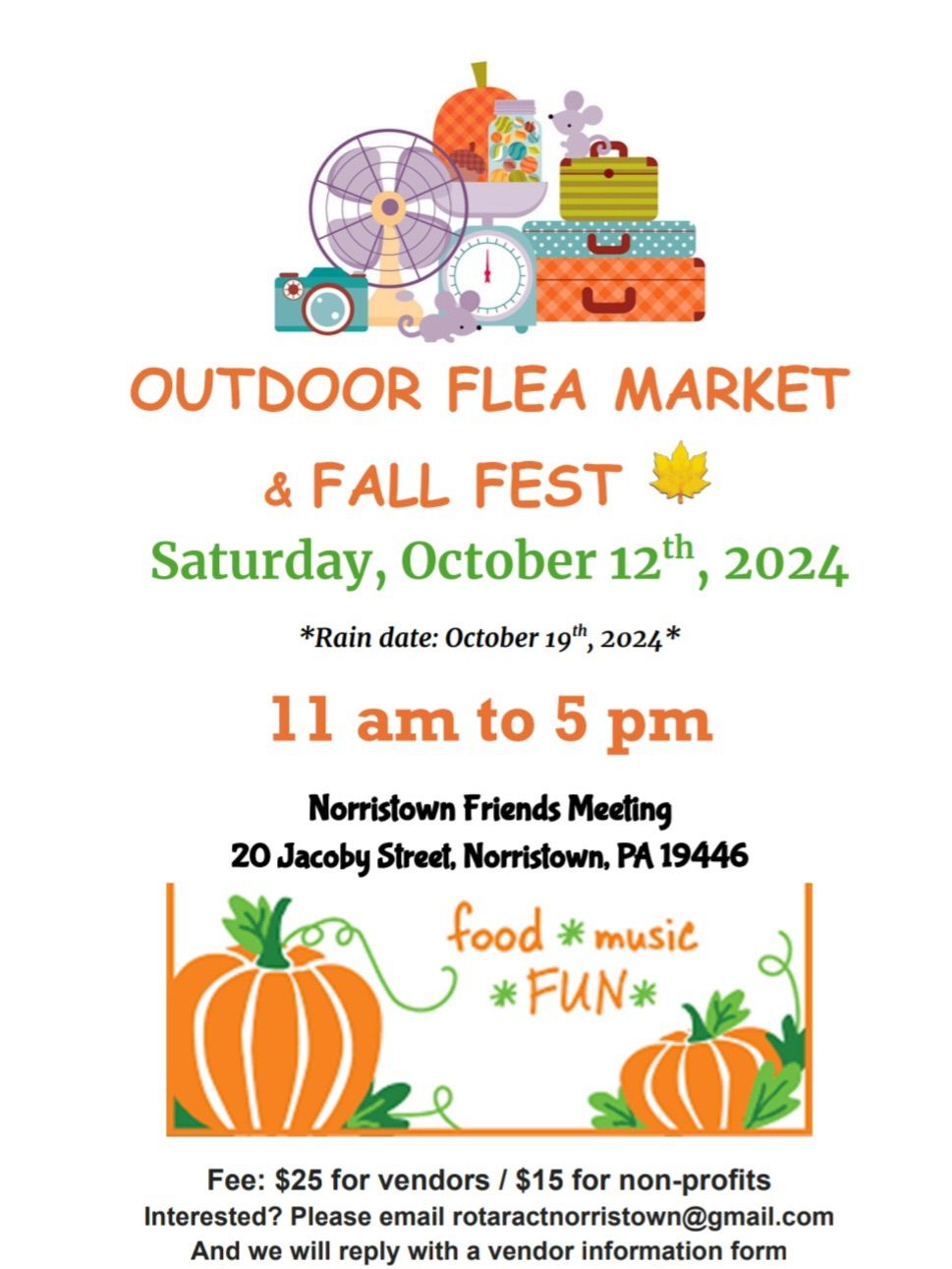 Norristown Flea Market & Fall Fest 