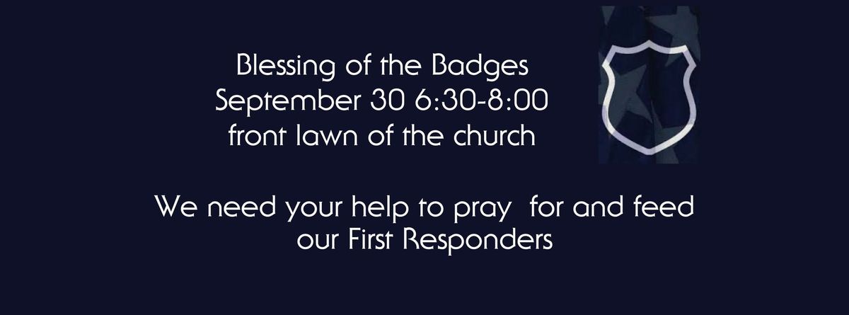 Blessing of the Badges