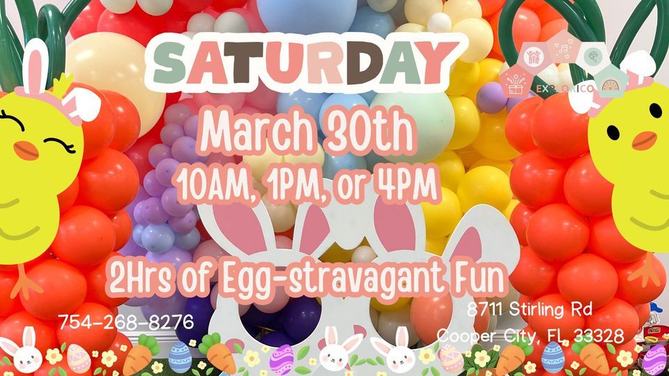 Easter Hunt at Explorico Indoor Playground