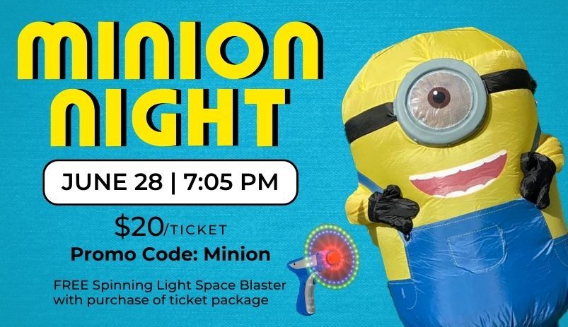 Minion Night at the Ballpark (3rd of 5 Firework Shows)