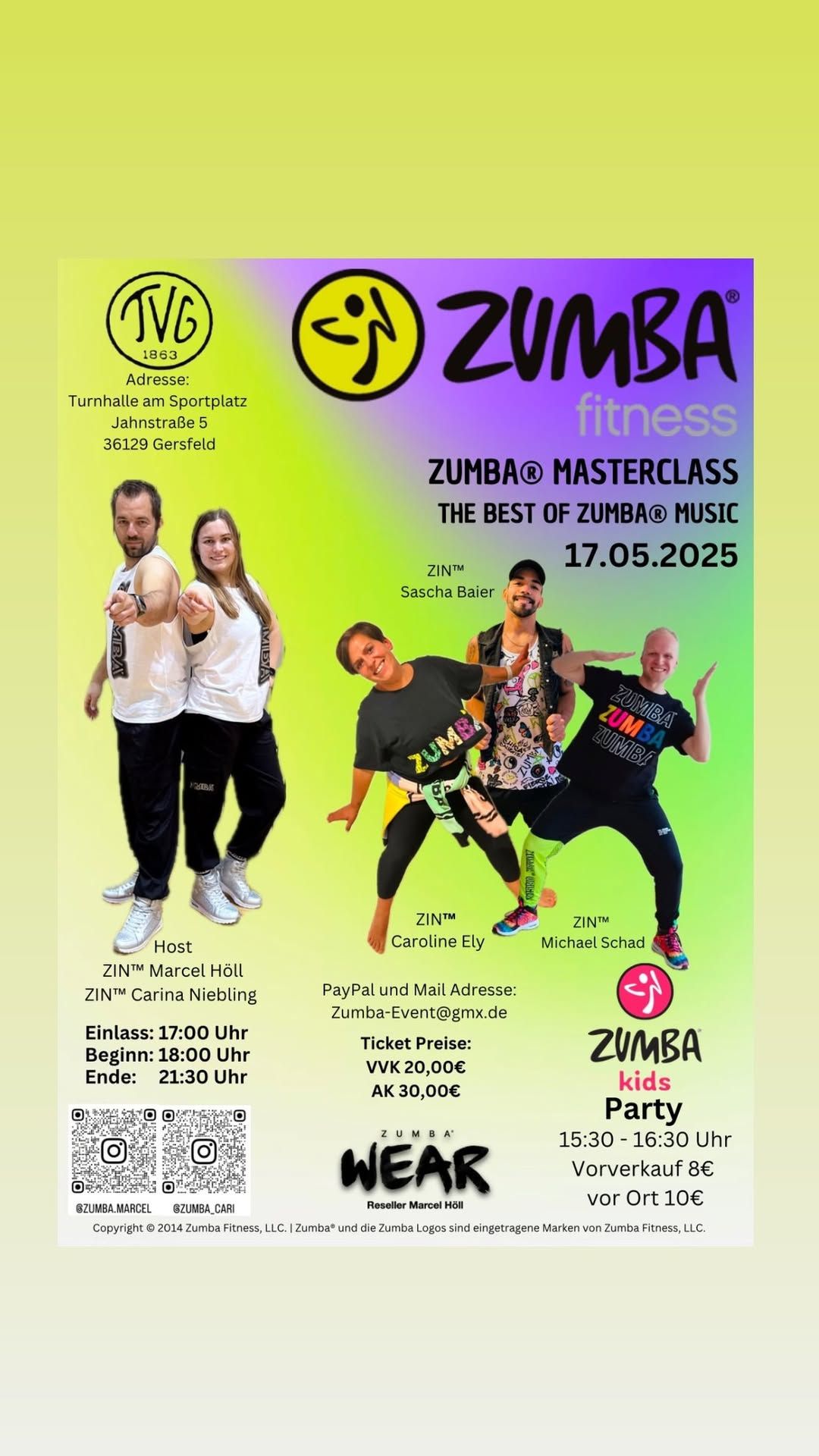 Zumba\u00ae\ufe0f Masterclass The best of ZUMBA\u00ae\ufe0f Music