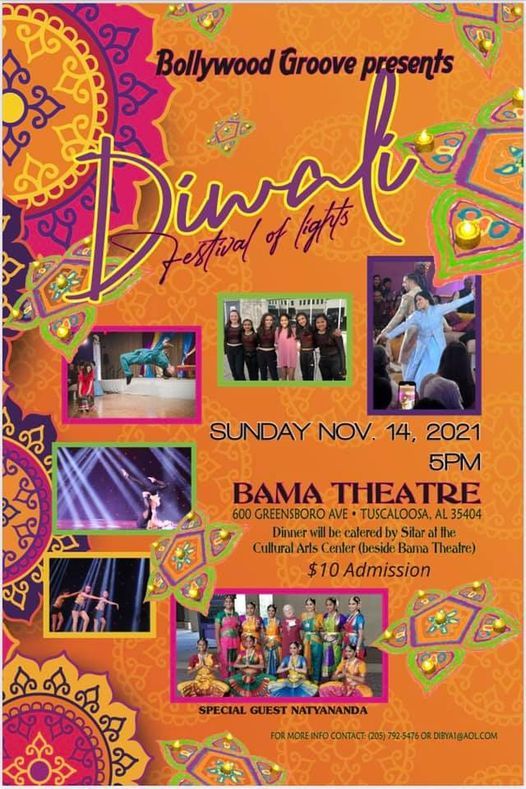 Diwali - Festival of Lights, in Tuscaloosa