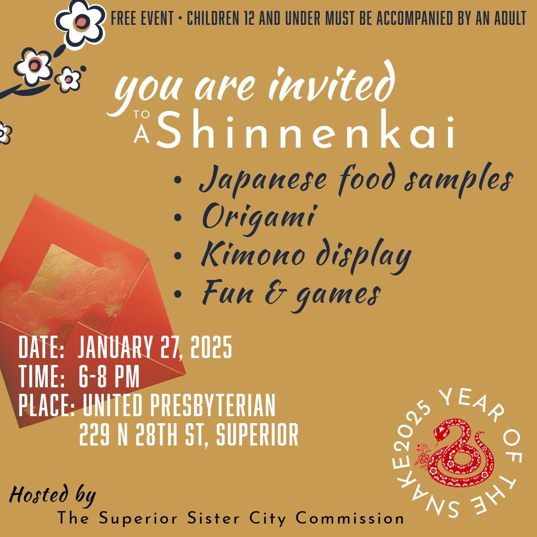 Shinnenkai - a New Year\u2019s Celebration 