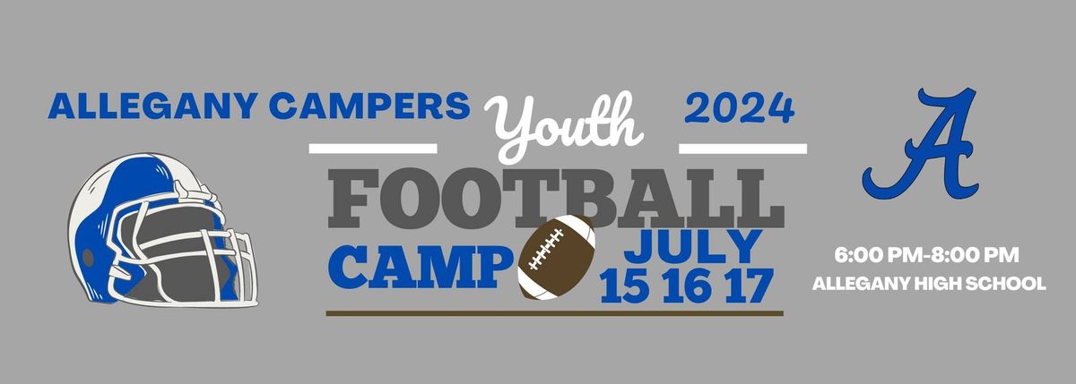 Allegany 2024 Youth Football Camp