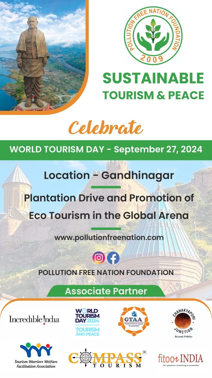 Celebrate WORLD TOURISM DAY - September 27, 2024