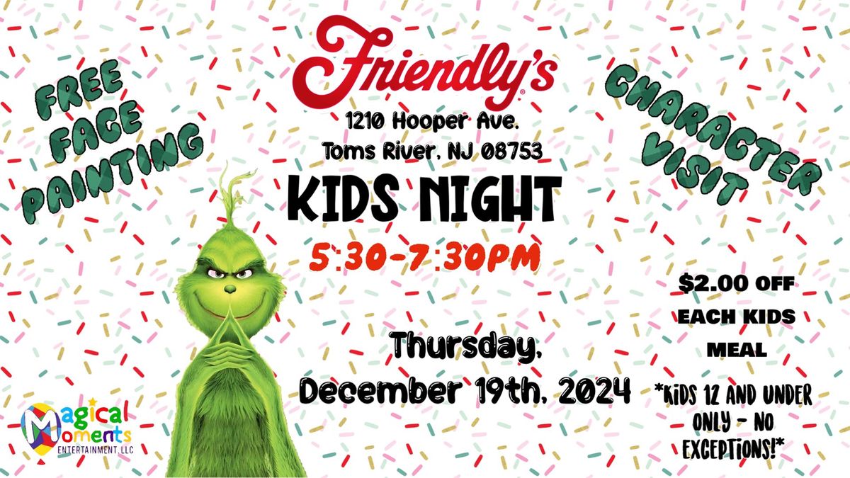 Kids Night with the Grinch! \ud83c\udf89