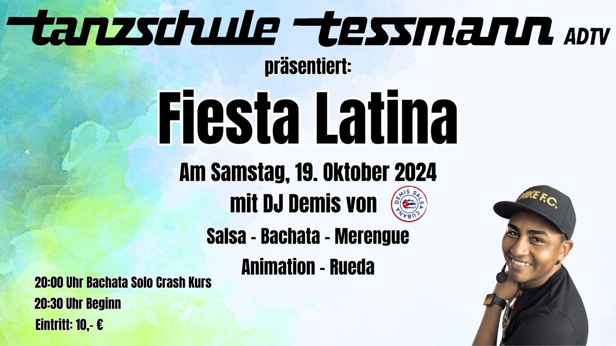 Fiesta Latina in der Tanzschule Tessmann