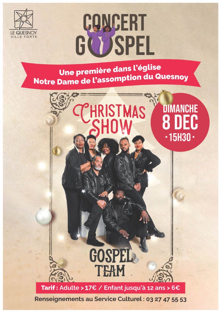 CONCERT GOSPEL "CHRISTMAS SHOW"