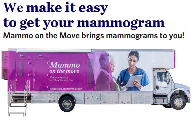 "Mammo on the Move" Mobile Mammography Van