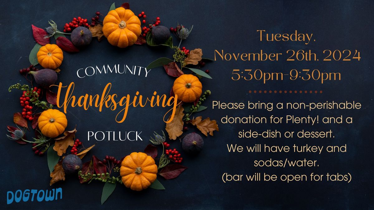 Community Thanksgiving Potluck