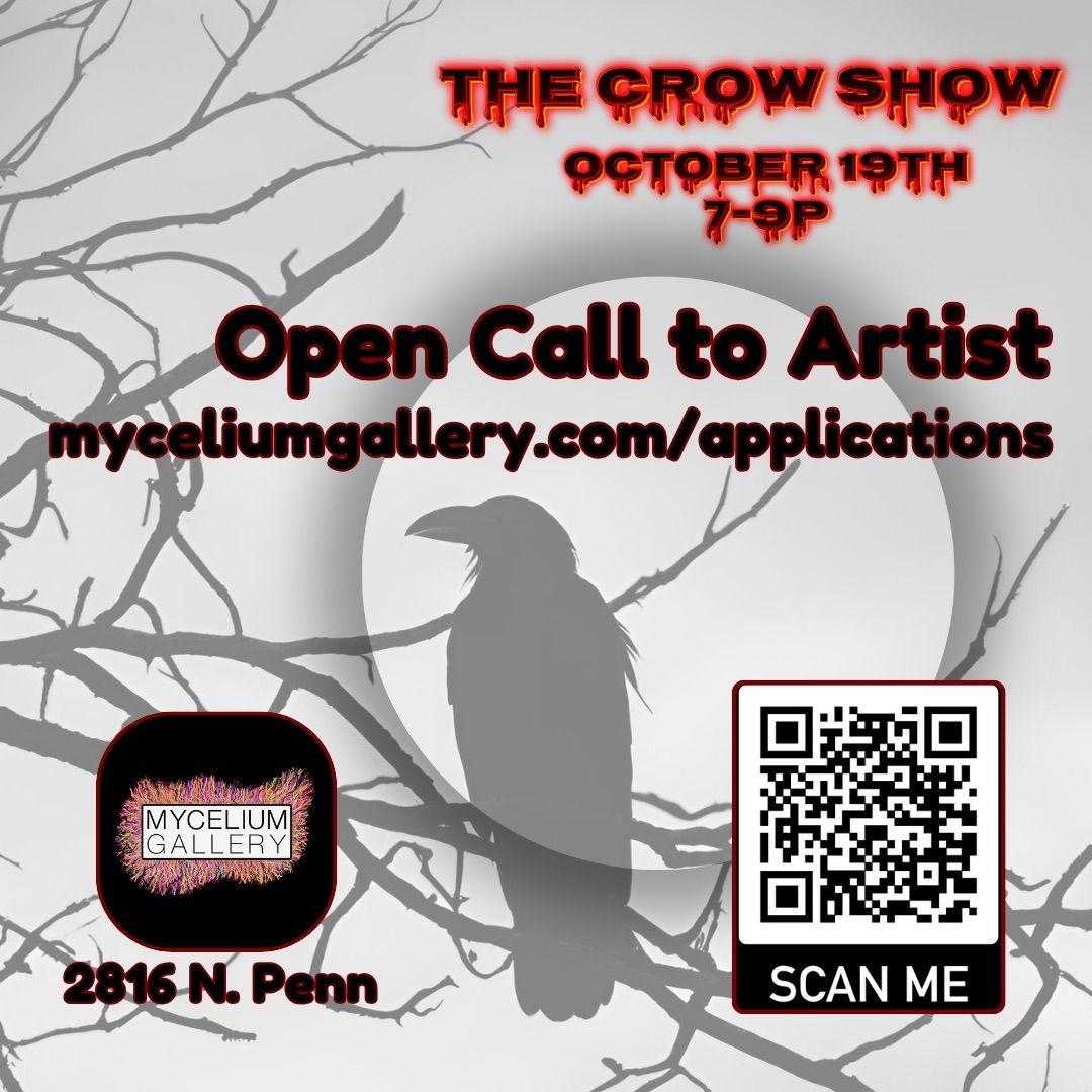 The Crow Show:A Spooky Group Art Show