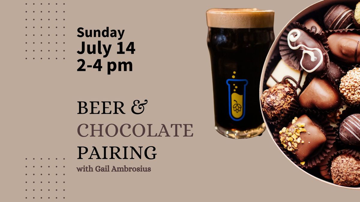 Beer and Chocolate Pairing with Gail Ambrosius