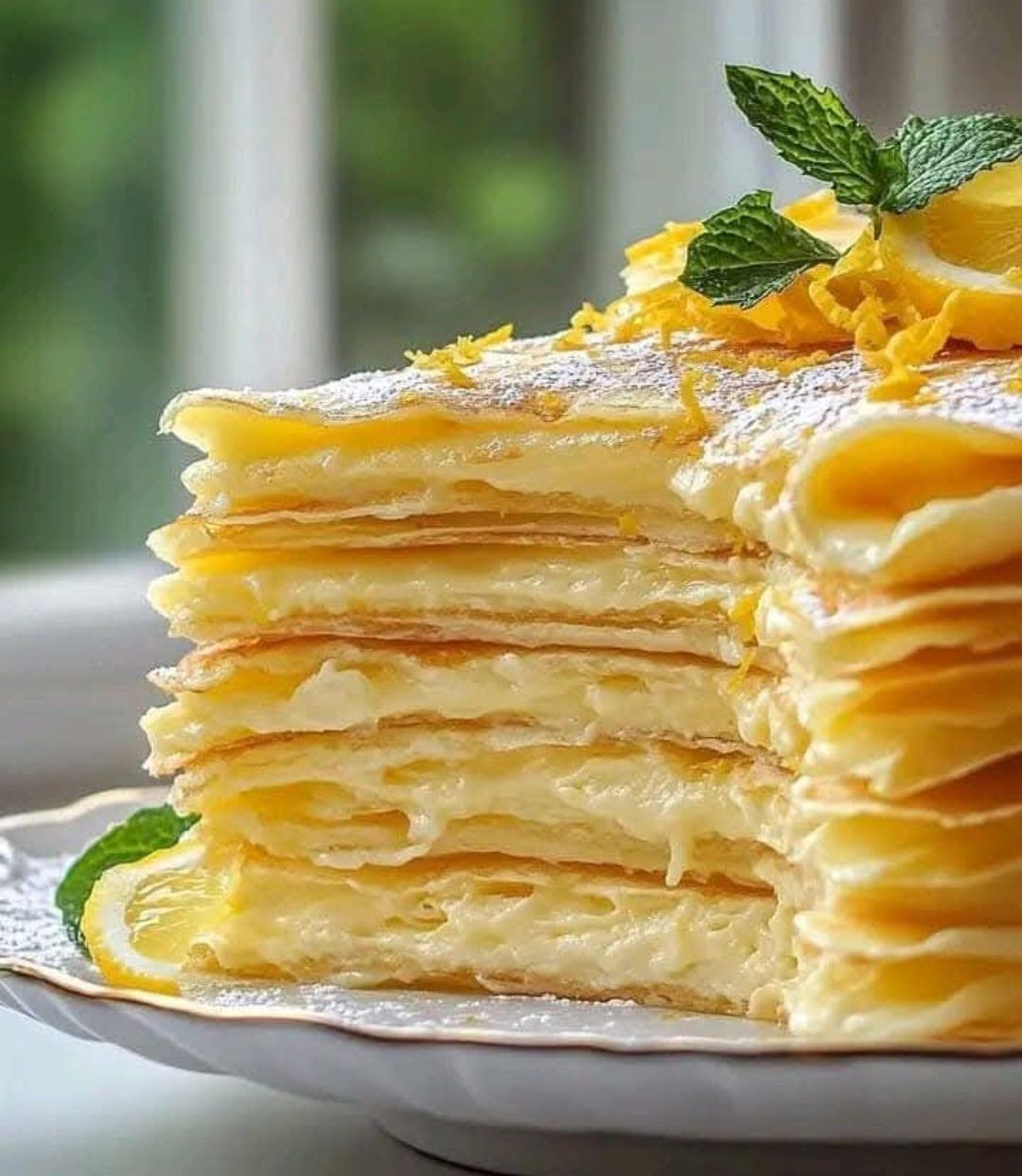 Spring Lemon Crepe Cake \ud83c\udf4b (*AT CAPACITY*)