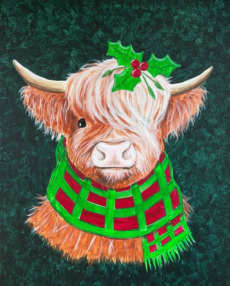 Highland Christmas Cow - Yakima ages 21 and up