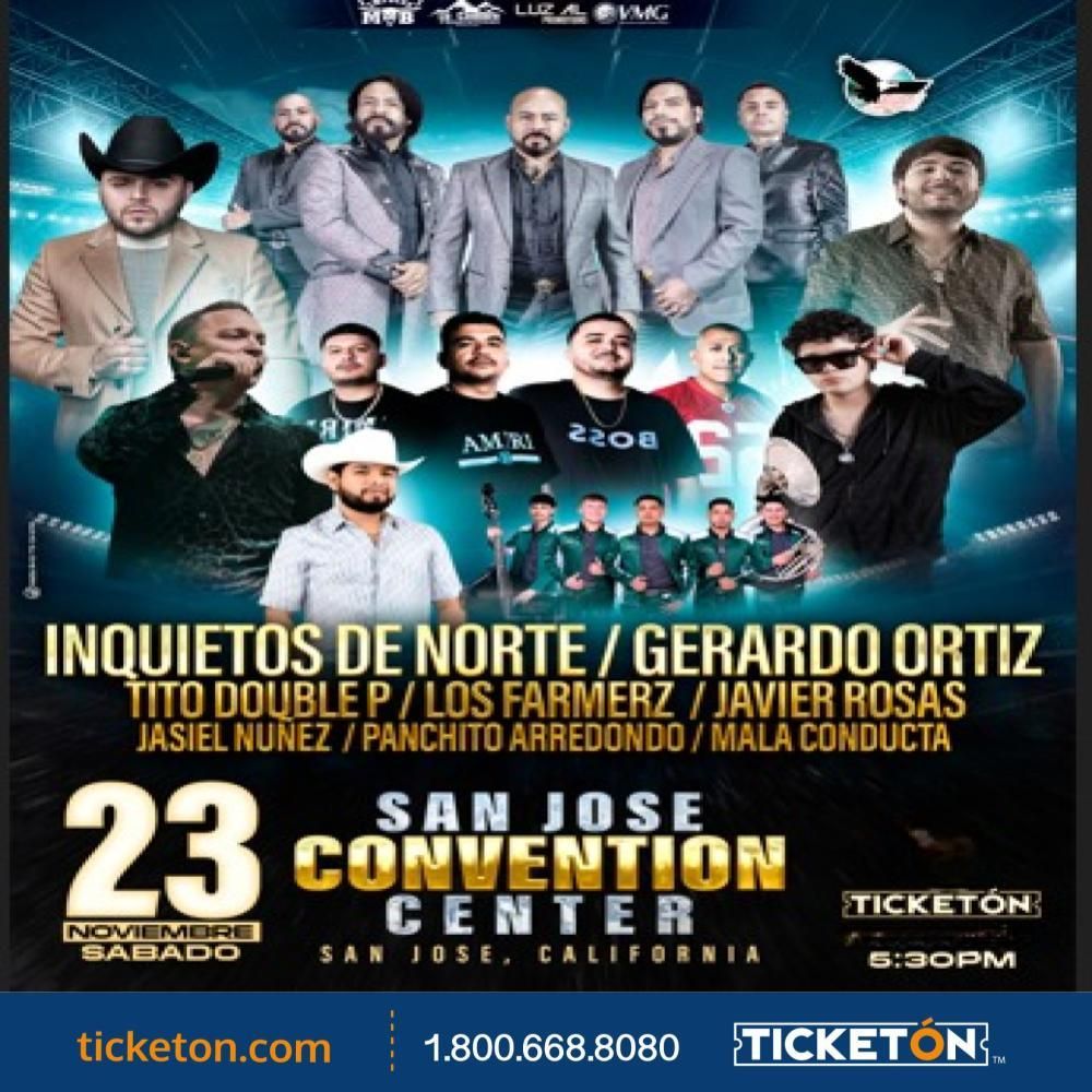 INQUIETOS DEL NORTE, GERARDO ORTIZ &MAS