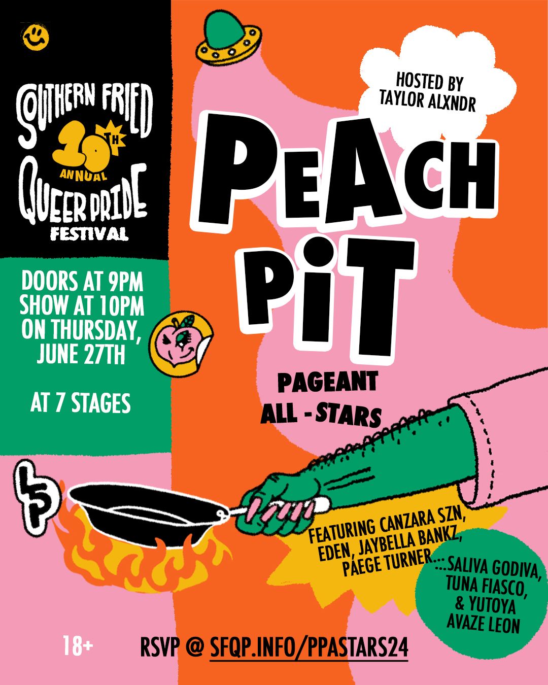 PEACH PIT PAGEANT All-Stars