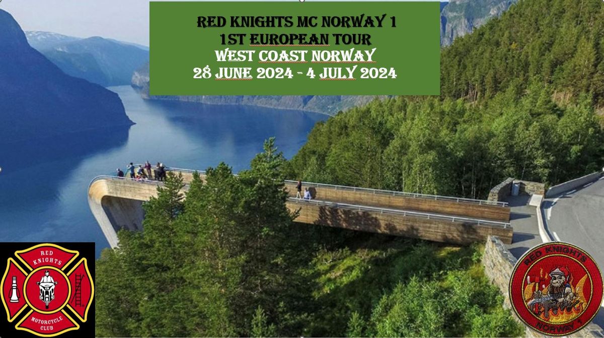 2024 \u201cTroll Tour\u201d Red Knights Norway 1