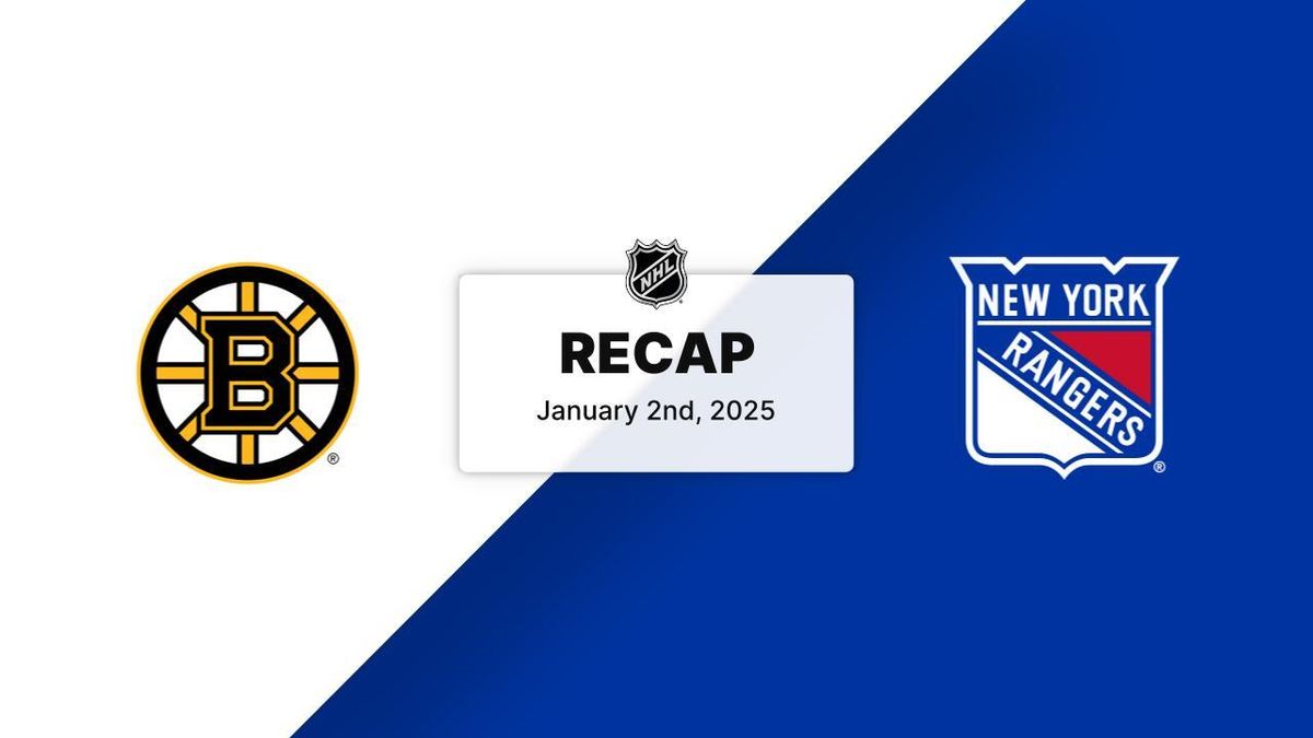 New York Rangers vs. Boston Bruins