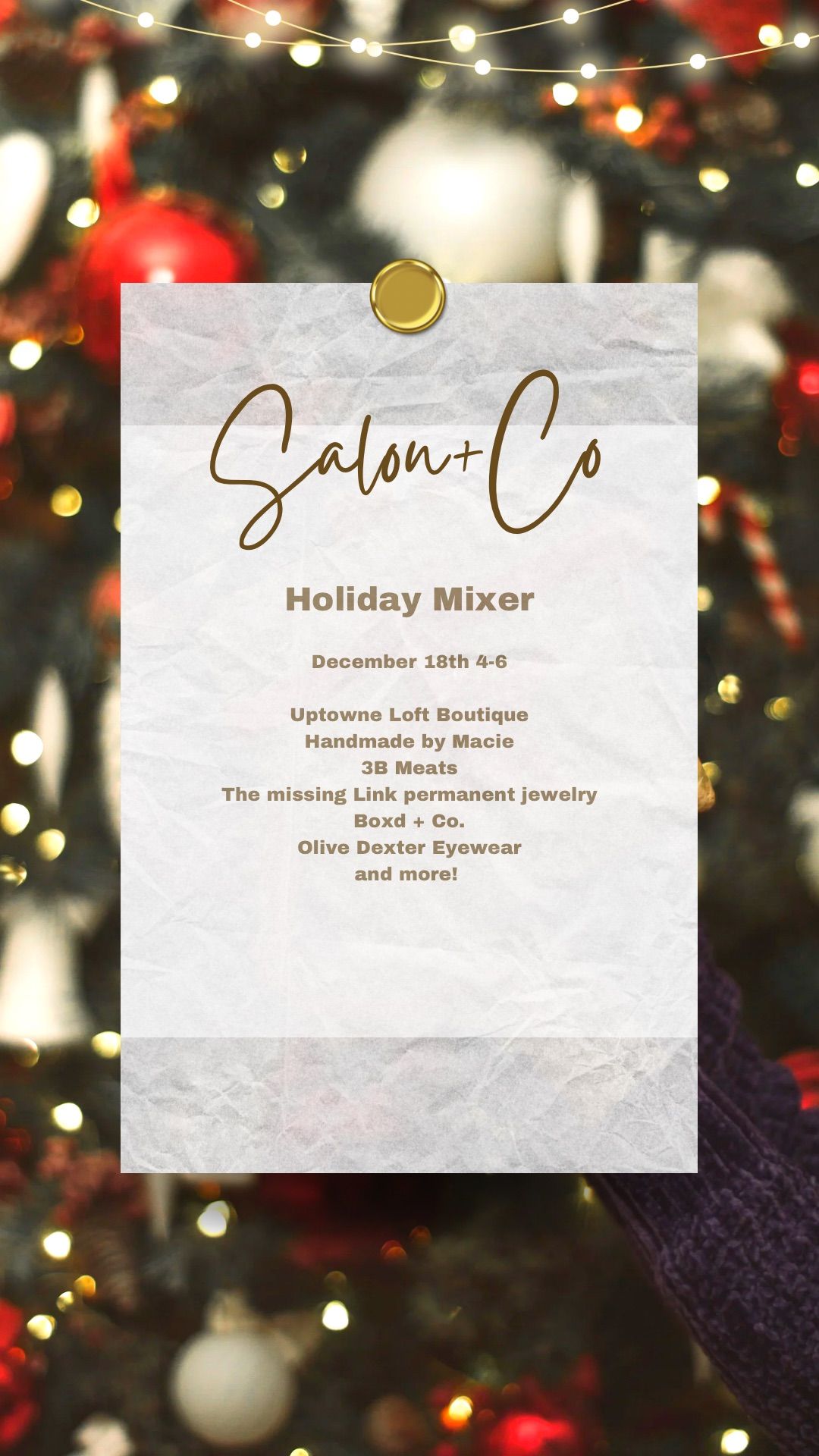 2nd Annual Holiday Mixer!