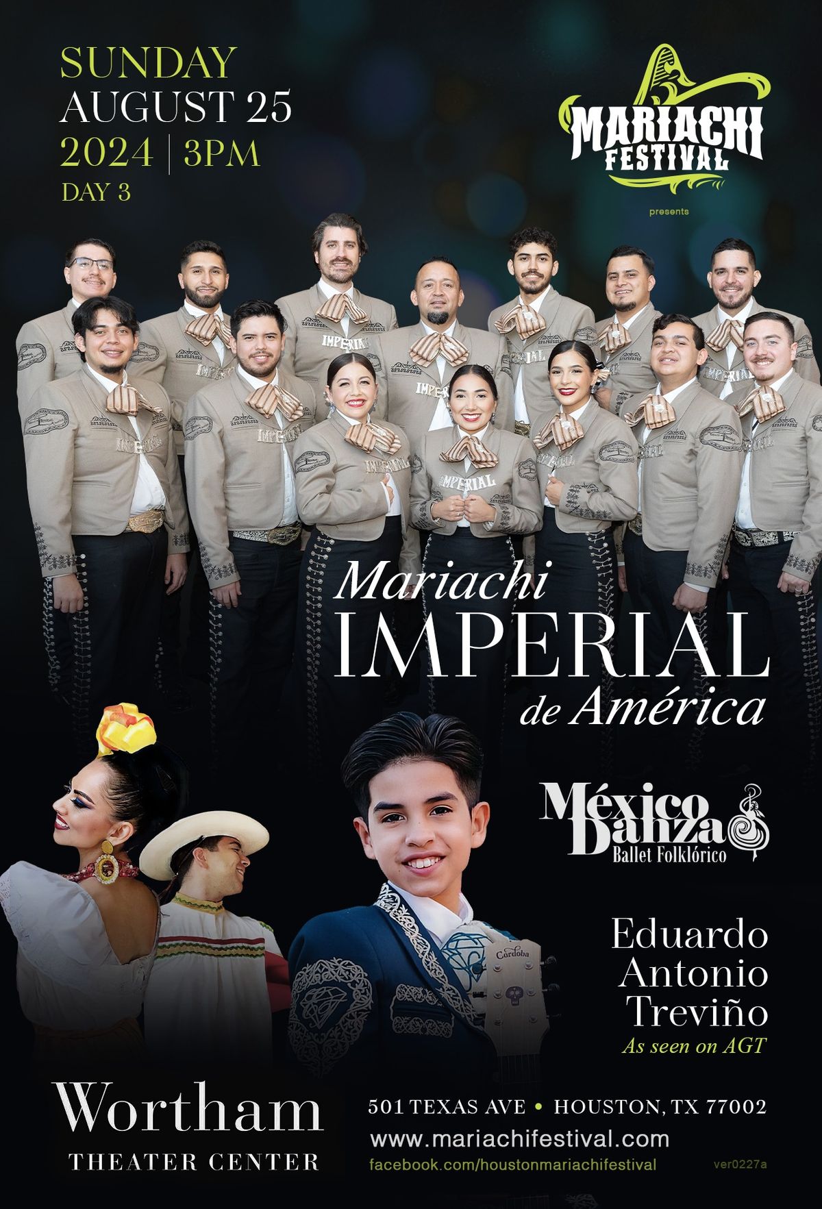 5th Annual Mariachi Festival - Mariachi Imperial de America & Eduardo Antonio Trevino