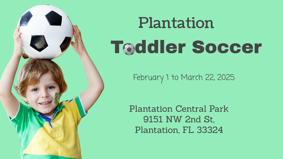 Plantation Toddler Toddler Soccer