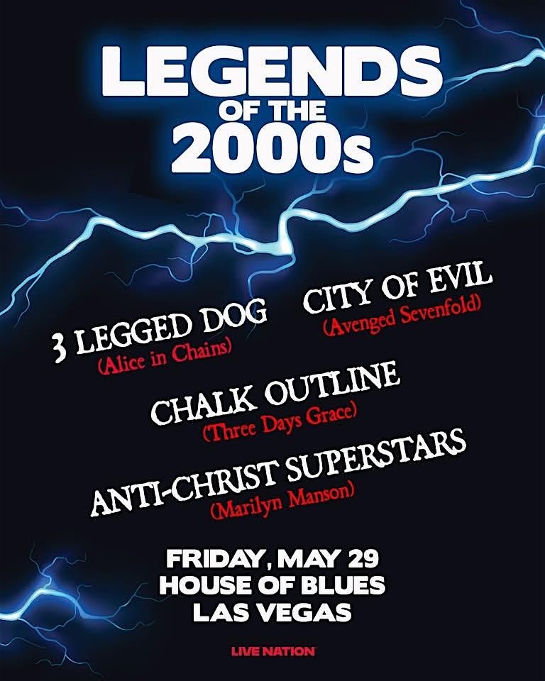 Legends of the 2000s tribute show at HOB LV