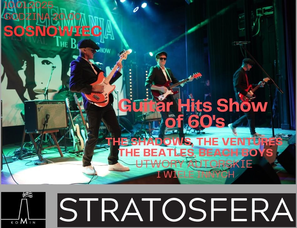  STRATOSFERA Guitar Hit's of 60' w KOMIN MUSIC CAFE + Dancing Party