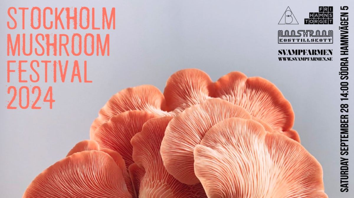 Stockholm Mushroom Festival 2024 