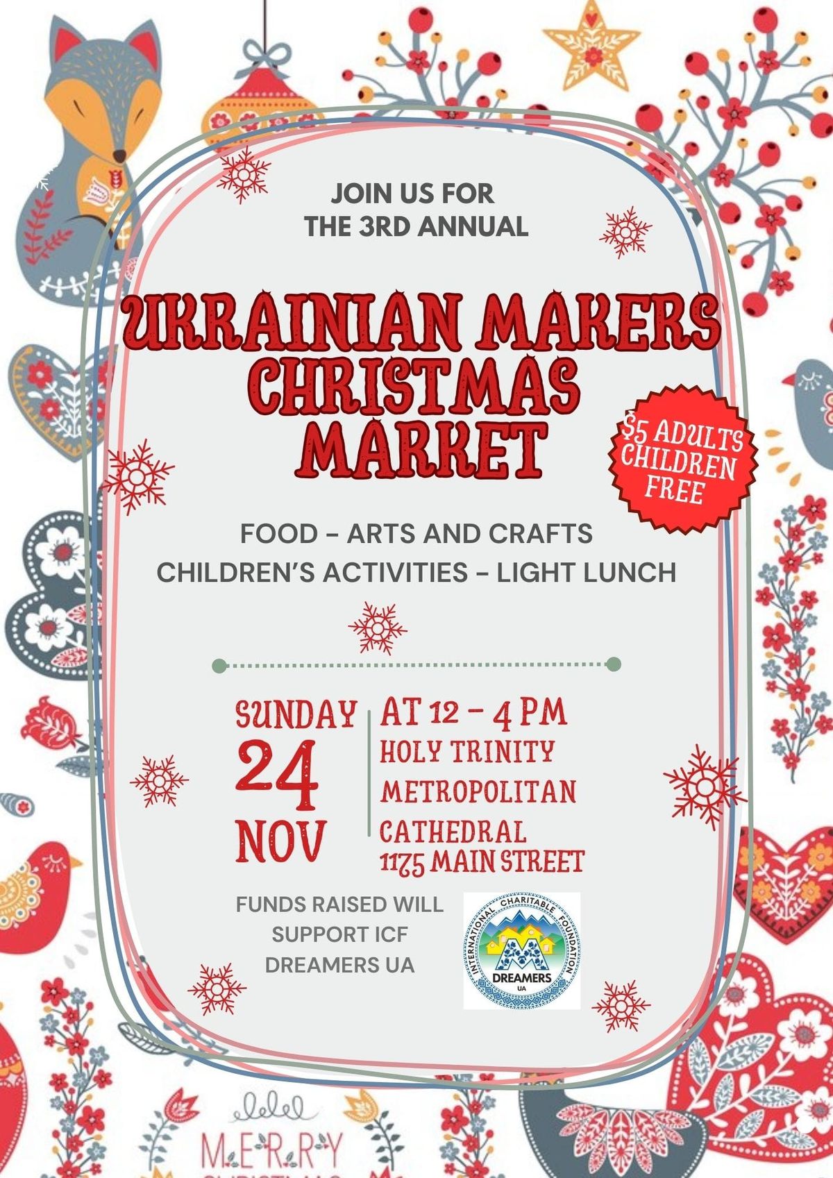 Ukrainian Makers Christmas Market