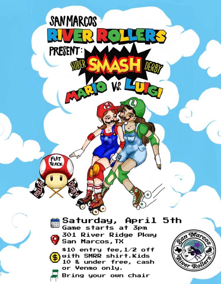 Super Smash Derby: Mario v Luigi 