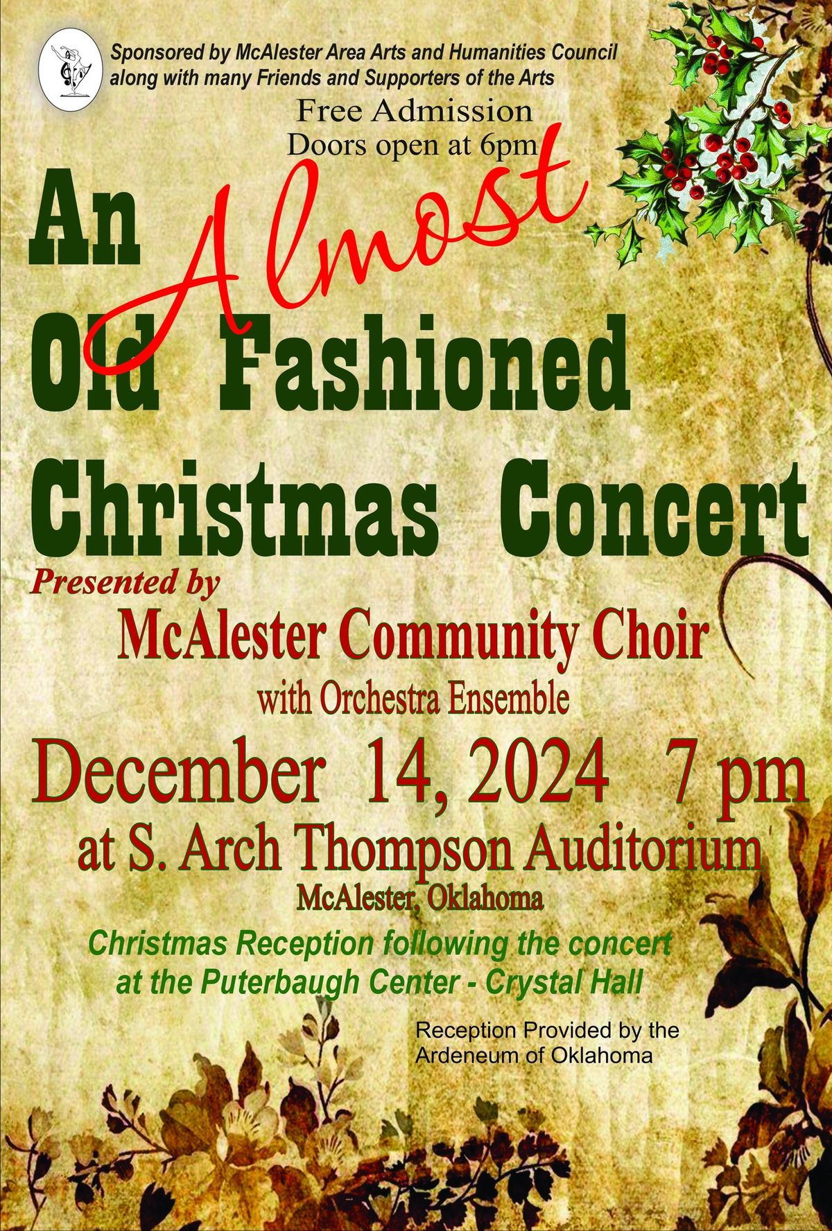 An Almost Old Fashioned Christmas Concert