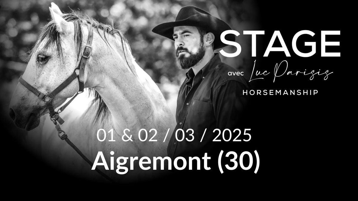 (30) Stage avec Luc Parisis Horsemanship