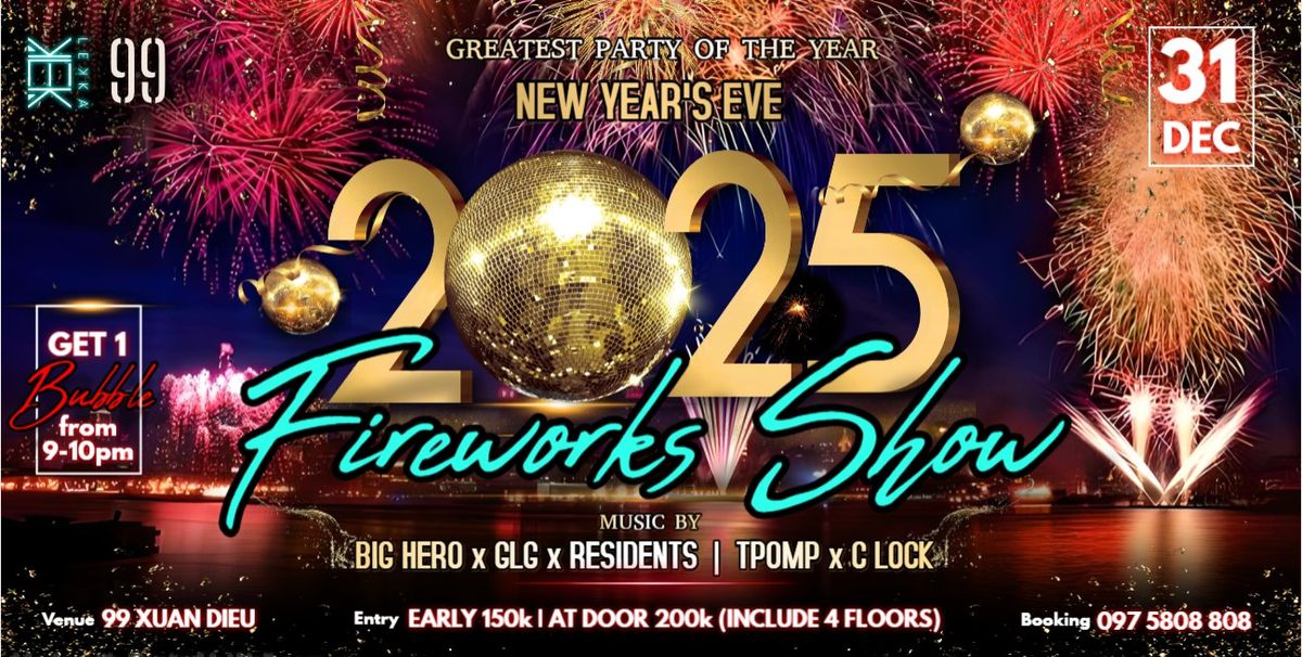 Fireworks Show || New Year's Ever 2025