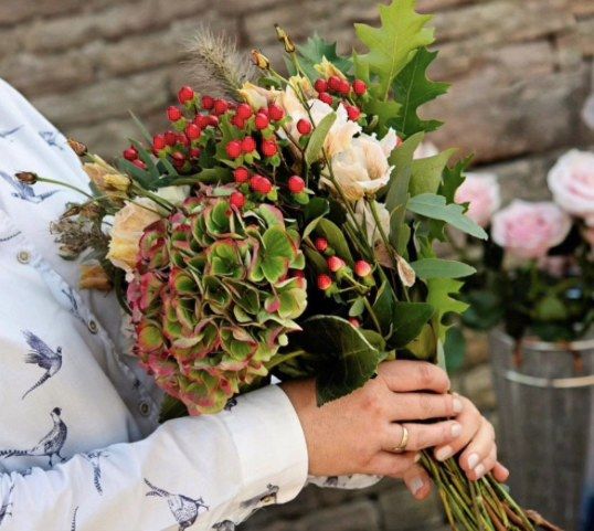 Autumn Flower Arranging