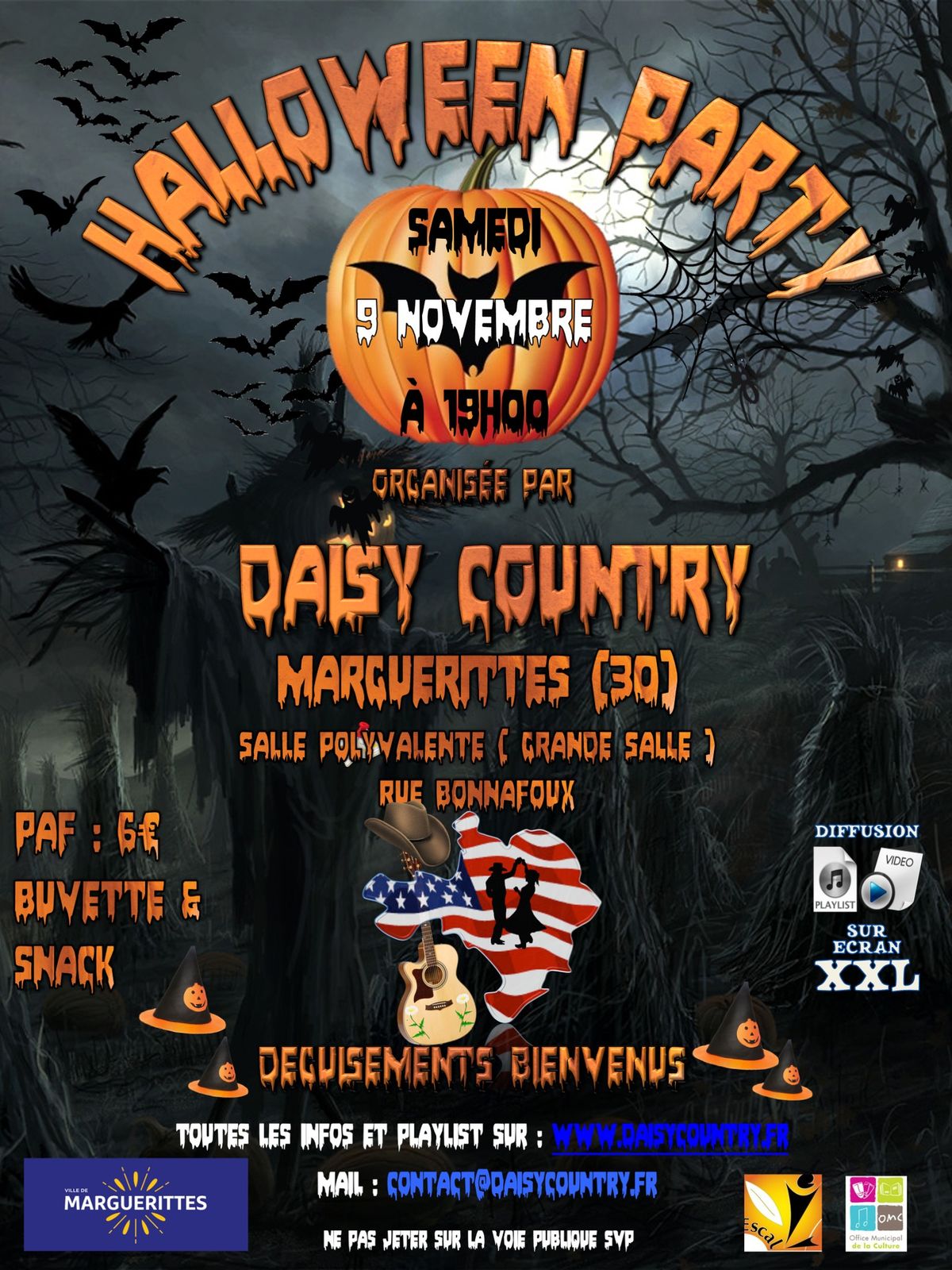 DAISY COUNTRY HALLOWEEN PARTY 2024