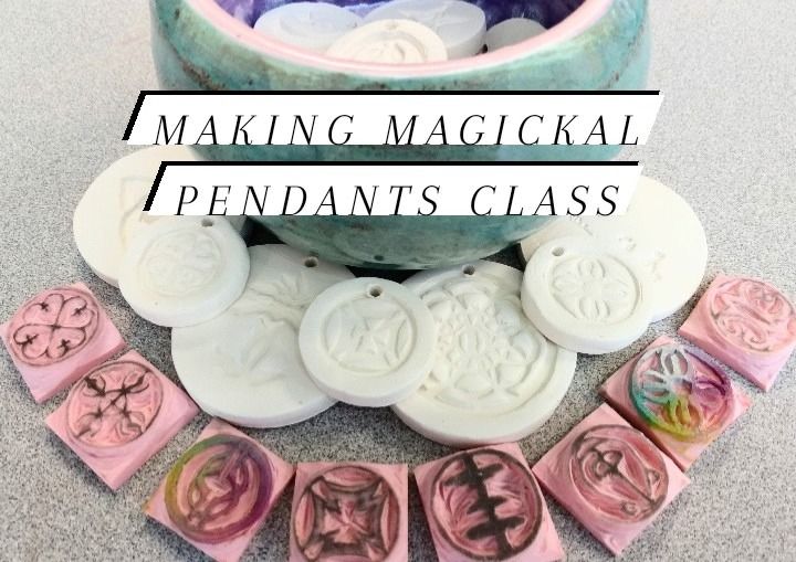 Making Magical Pendants Class (2\/2) with Maiden Light Studios