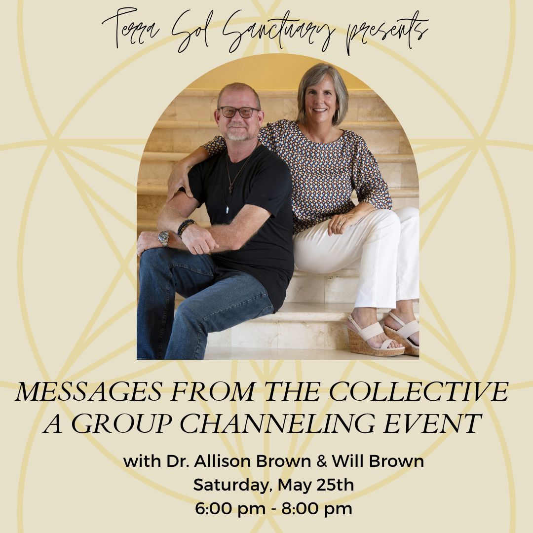 Messages from The Collective, a group channeling event