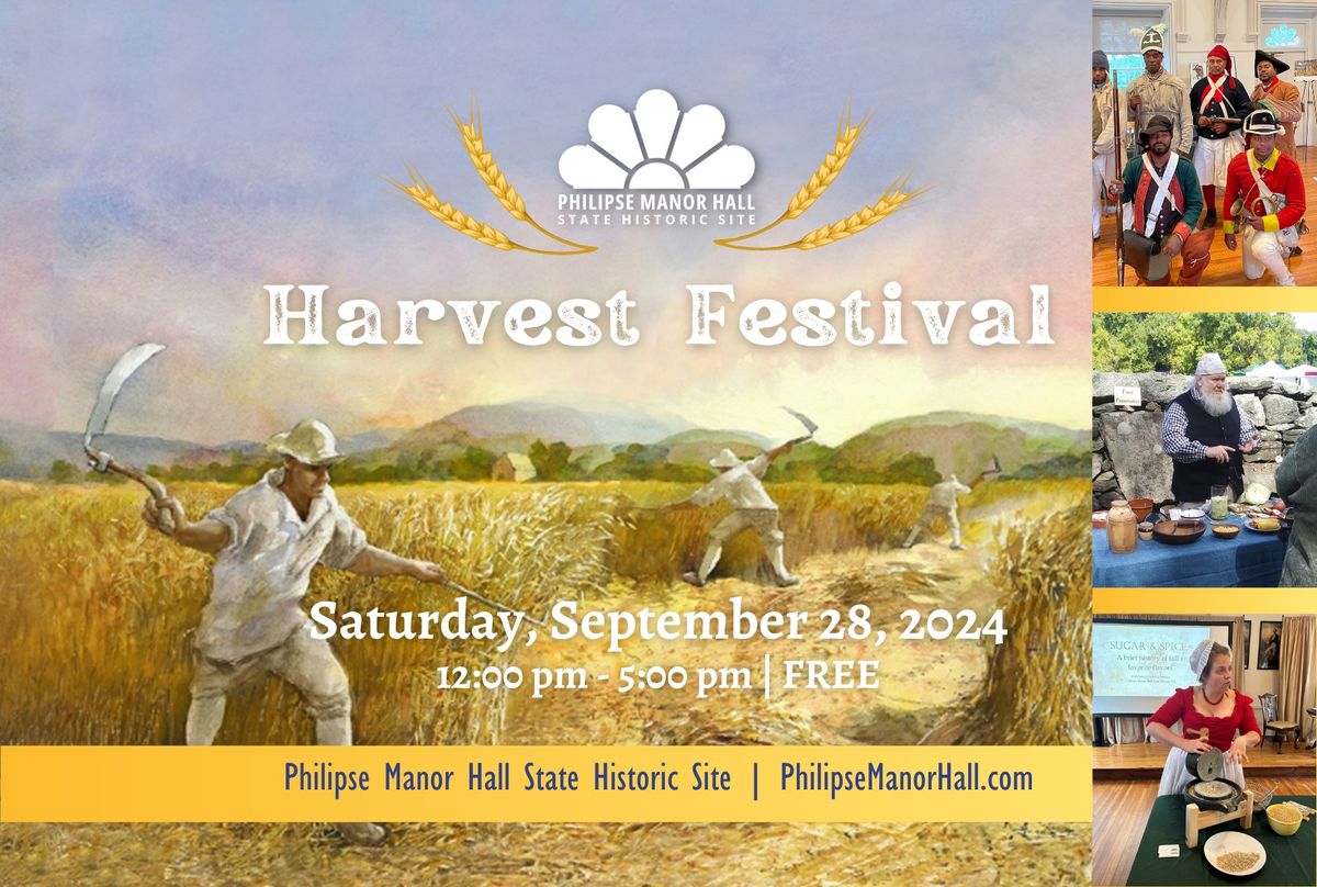 Philipse Manor Hall Harvest Festival 2024 - Living History