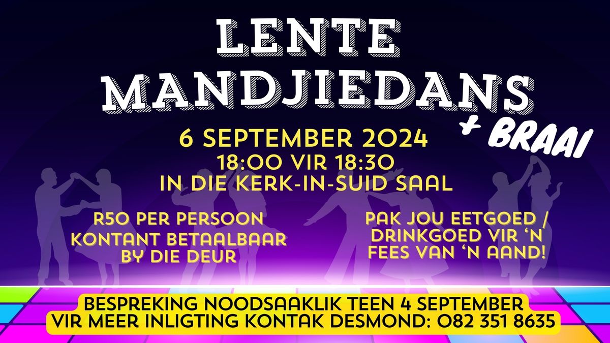 LENTE MANDJIEDANS EN BRAAI