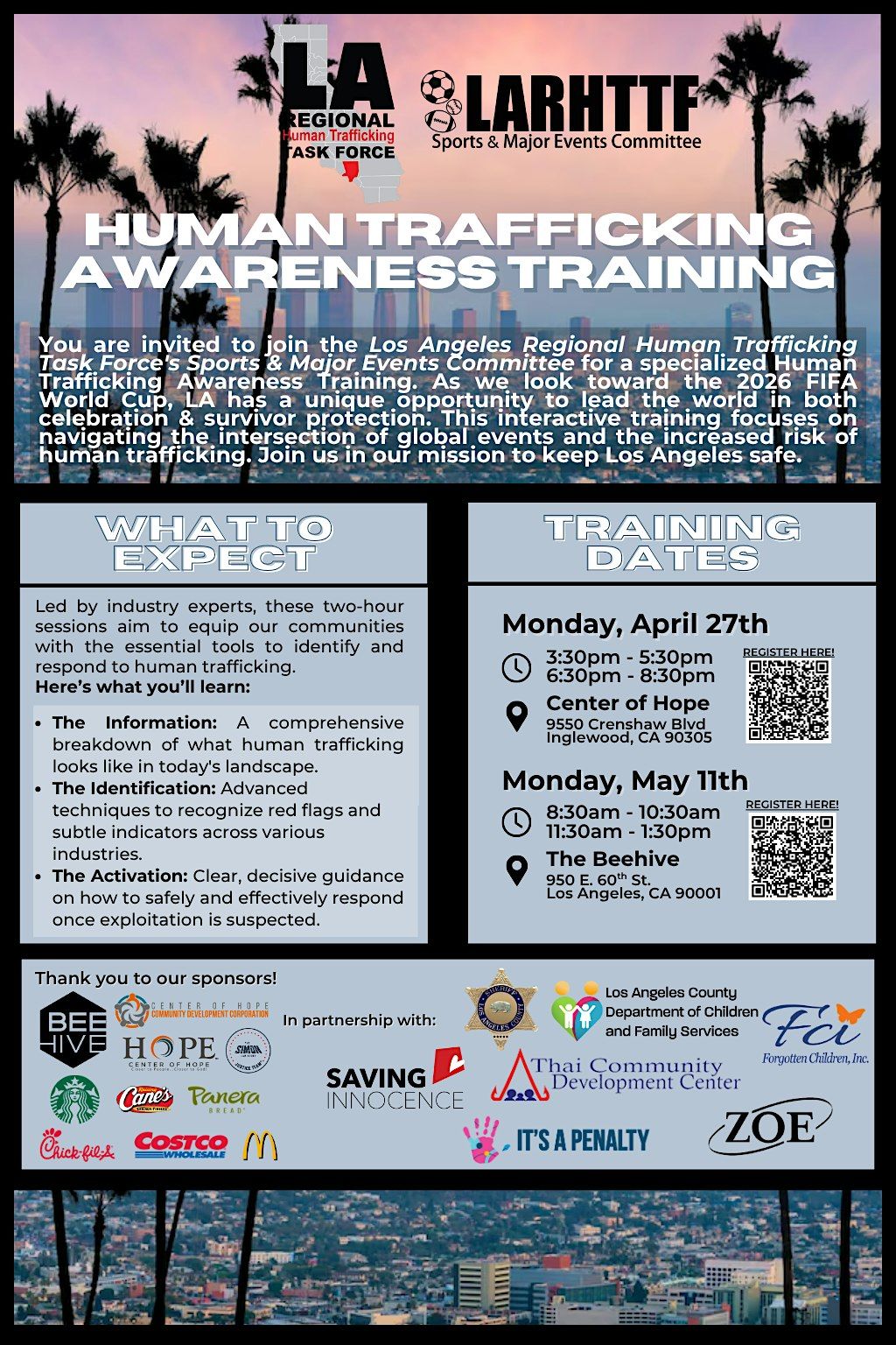 LARHTTF Human Trafficking Awareness Training Day 2