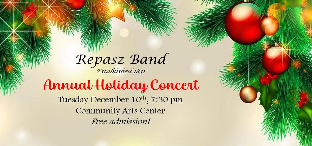 Repasz Band Annual Holiday Concert 2024