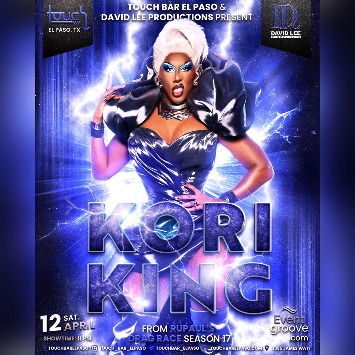 Kori King \u2022 RuPaul\u2019s Drag Race Season 17 \u2022 Live at Touch Bar El Paso